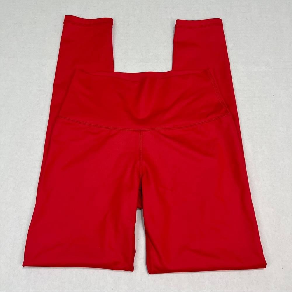 Aerie Chill. Play. Move. Red Leggings